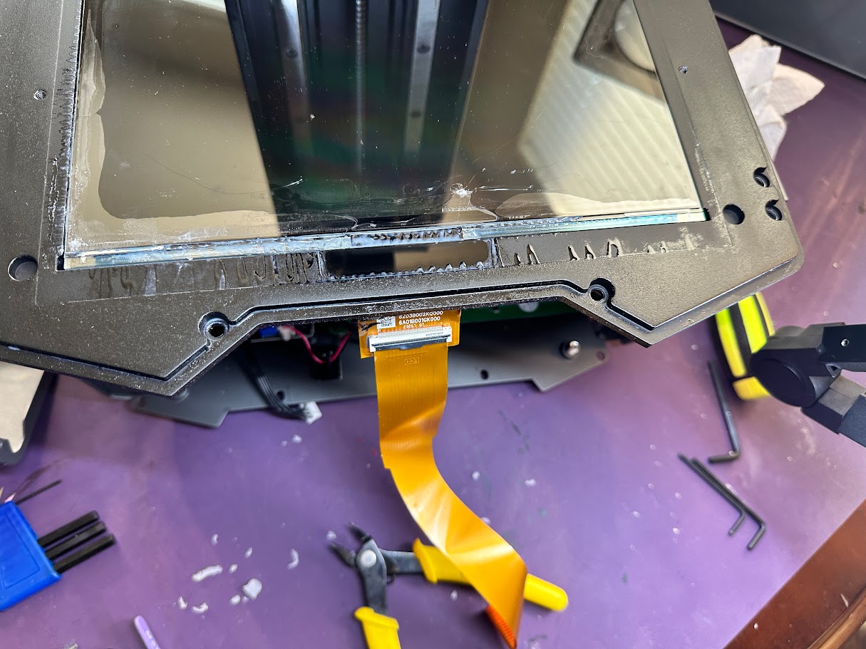 Masking LCD Panel Alignment and Replacement