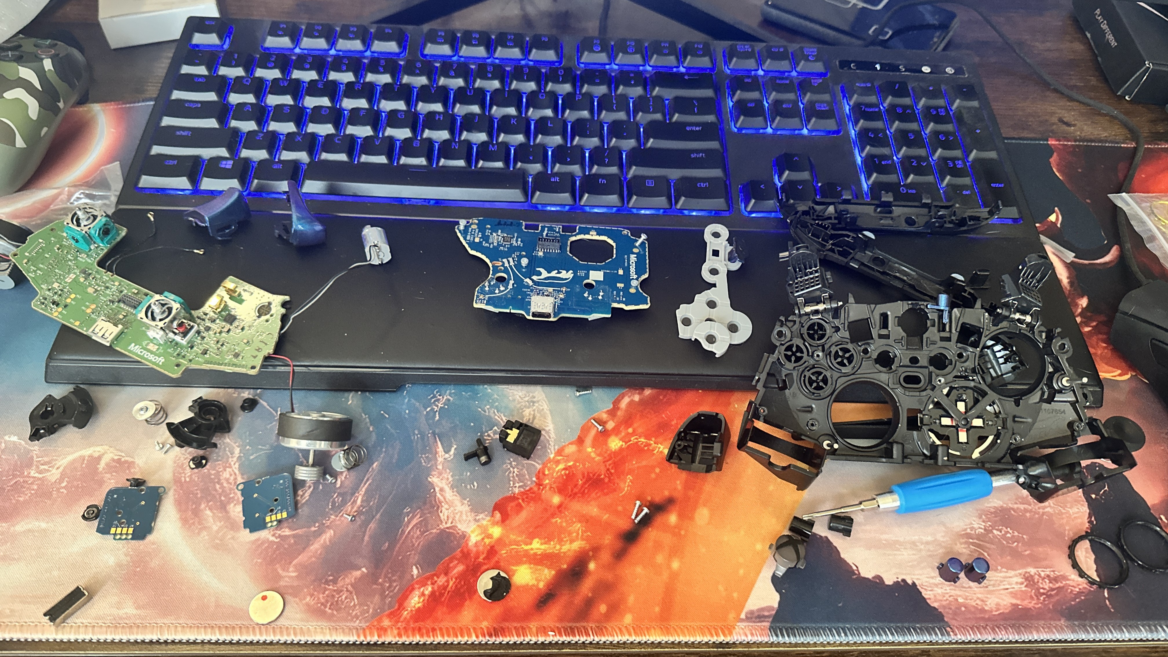 Component Teardown Triage Bench
